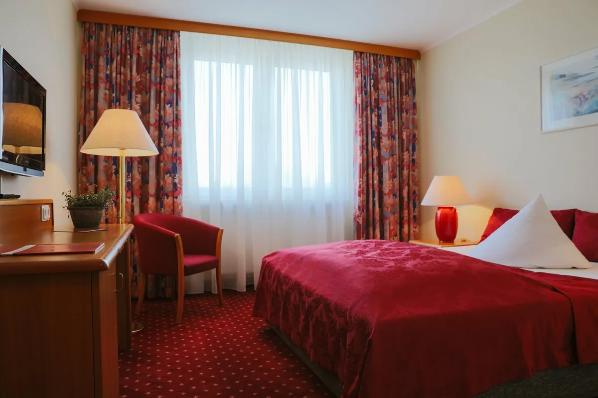 Standard Doppelzimmer im Hotel Rosenstadt in Forst